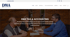 Desktop Screenshot of dmataxaccounting.com